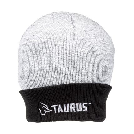 Taurus Grey/Black Cuff Knit Beanie - Handguns | Rare Breed Triggers FRT - 15