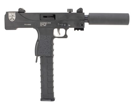 MasterPiece 30T Defender 9mm, 5.5" Threaded Barrel, Black Cerakote, Carry Case, 30rd MasterPiece Arms - Products | Rare Breed Triggers FRT - 15