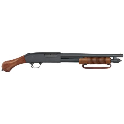 Mossberg 590 Nightstick 12 Ga, 3" Chamber 14" Barrel, Walnut Furniture, Black Rec, 5rd Mossberg - Guns | Rare Breed Triggers FRT - 15