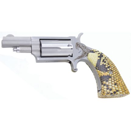 NAA Mini Anti-Venom 22 Mag, 1 5/8" Barrel, Snakeskin Print Boot Grip North American Arms - Products | Rare Breed Triggers FRT - 15