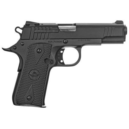 Rock Island Baby Rock GI 380 ACP, 3.75" Barrel, Black, Rubber Grip, 7rd Rock Island-Armscor - Products | Rare Breed Triggers FRT - 15