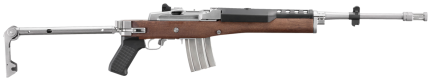 Ruger Mini-14 Tactical 223 Rem/5.56x45mm, 18.5" Threaded Barrel, Walnut, Stainless Stock, Black Grip, 20rd Ruger - Products | Rare Breed Triggers FRT - 15