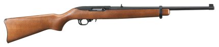 Ruger 10/22 Carbine .22 LR, 18" Barrel, American Walnut Stock, 10rd Ruger - Rare Breed Triggers FRT - 15