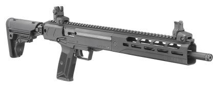Ruger LC Carbine 5.7x28mm, 16.25" Barrel, Flip-Up Sights, Black, 20rd Ruger - Products | Rare Breed Triggers FRT - 15