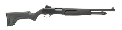 Stevens 320 Security 12 Ga, 18.5" Barrel 3" Chamber, Ghost Ring Sight, Black, 5rd Stevens - Products | Rare Breed Triggers FRT - 15