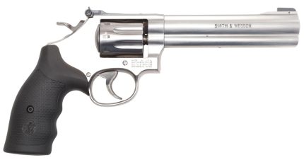 Smith & Wesson 648 22 WMR, 6" Barrel, Stainless Steel, Black Synthetic Grip, 8rd Smith & Wesson - Products | Rare Breed Triggers FRT - 15