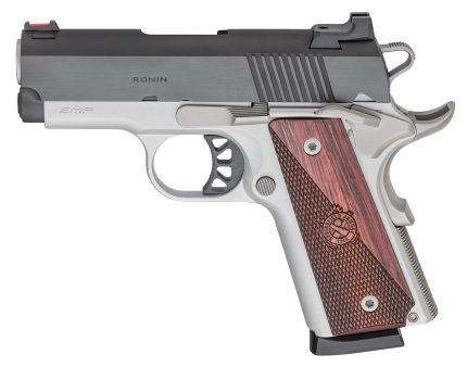 Springfield 1911 Ronin EMP 9mm, 3" Barrel, FO Front, SS/Black, 9rd Springfield Armory - Products | Rare Breed Triggers FRT - 15