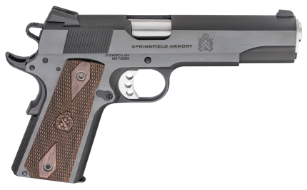 Springfield 1911 Garrison 45 ACP, 5" Barrel, Black, Wood Grip, 7rd Springfield Armory - Products | Rare Breed Triggers FRT - 15