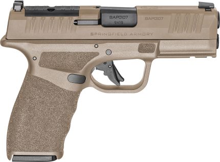 Springfield Hellcat 9mm, 3.7" Barrel, Flat Dark Earth, Includes Range Bag, 17rd Springfield Armory - Products | Rare Breed Triggers FRT - 15