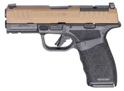 Springfield Hellcat Pro OSP 9mm, 3.7" Barrel, Tritium Front/U-Notch Rear, Bronze/Black, 15rd Springfield Armory - Products | Rare Breed Triggers FRT - 15