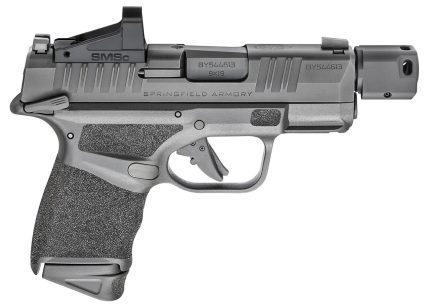 Springfield Hellcat RDP 9mm, 3.8" Threaded Barrel, Black, Shield SMSc Red Dot, MS, 13rd Springfield Armory - Products | Rare Breed Triggers FRT - 15