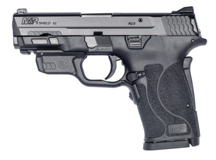 Smith & Wesson M&P Shield EZ M2.0 Compact 9mm, 3.675" Barrel, Crimson Trace Laser, Black, 8rd Smith & Wesson - Products | Rare Breed Triggers FRT - 15