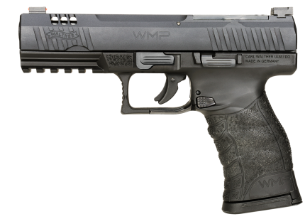 Walther WMP 22 WMR, 4.5" Barrel, Black Polymer, Optic Ready, 15rd Walther - Products | Rare Breed Triggers FRT - 15