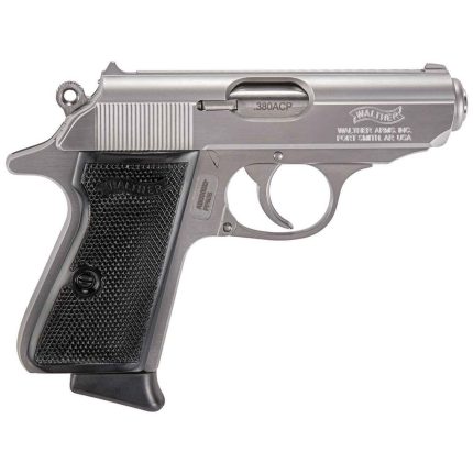 Walther PPK/S 380 Auto (ACP) 3.3in Stainless Pistol - 7+1 Rounds Walther PPK/S 380 Auto (ACP) 3.3in Stainless Pistol - 7+1 Rounds - Handguns - Rare Breed Triggers FRT - 15