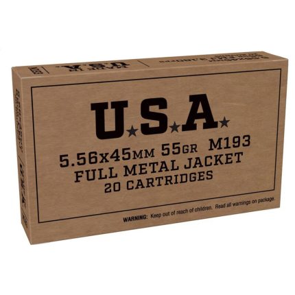 Winchester Service Grade 5.56x45mm, 55gr, Full Metal Jacket, 20rd Box Winchester Ammo - Ammo | Rare Breed Triggers FRT - 15