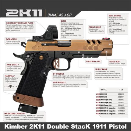 Kimber 2K11 Kimber 2K11 - Handguns - Rare Breed Triggers FRT - 15