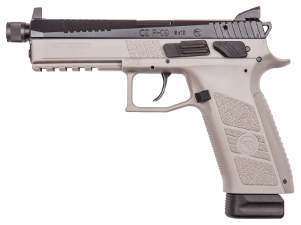 CZ P-09 URBAN GREY SUPPRESSOR READY 9MM LUGER (9X19 PARA)21 ROUNDS - Products | Rare Breed Triggers FRT - 15