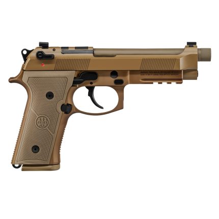 Beretta M9A4 Centurion 9mm Luger 4.8in Flat Dark Earth Cerakote Pistol - 15+1 Rounds - Handguns | Rare Breed Triggers FRT - 15