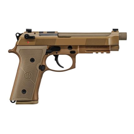 Beretta M9A4 Centurion 9mm Luger 4.8in Flat Dark Earth Cerakote Pistol - 18+1 Rounds - Handguns | Rare Breed Triggers FRT - 15