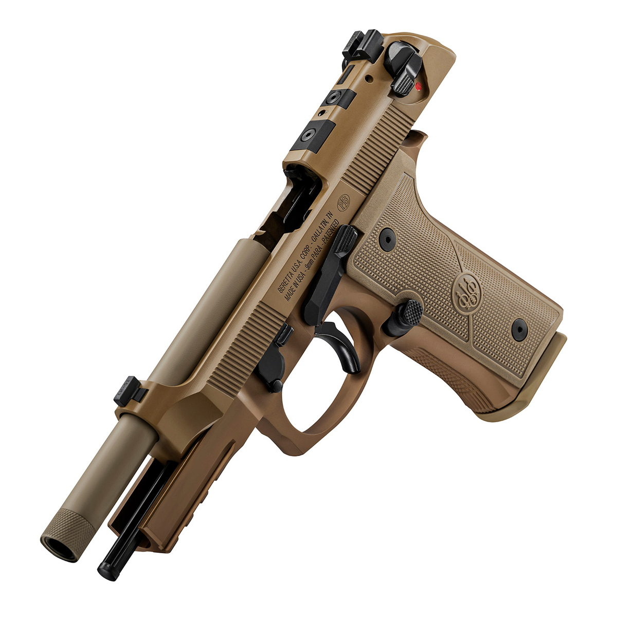 Beretta M9A4 G 9mm Luger 5.1in FDE Pistol 10+1 Rounds - Image 2