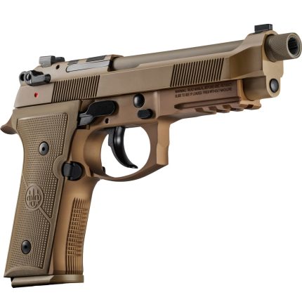 Beretta M9A4 9mm Luger 5.1in FDE Pistol - 18+1 Rounds - Handguns | Rare Breed Triggers FRT - 15