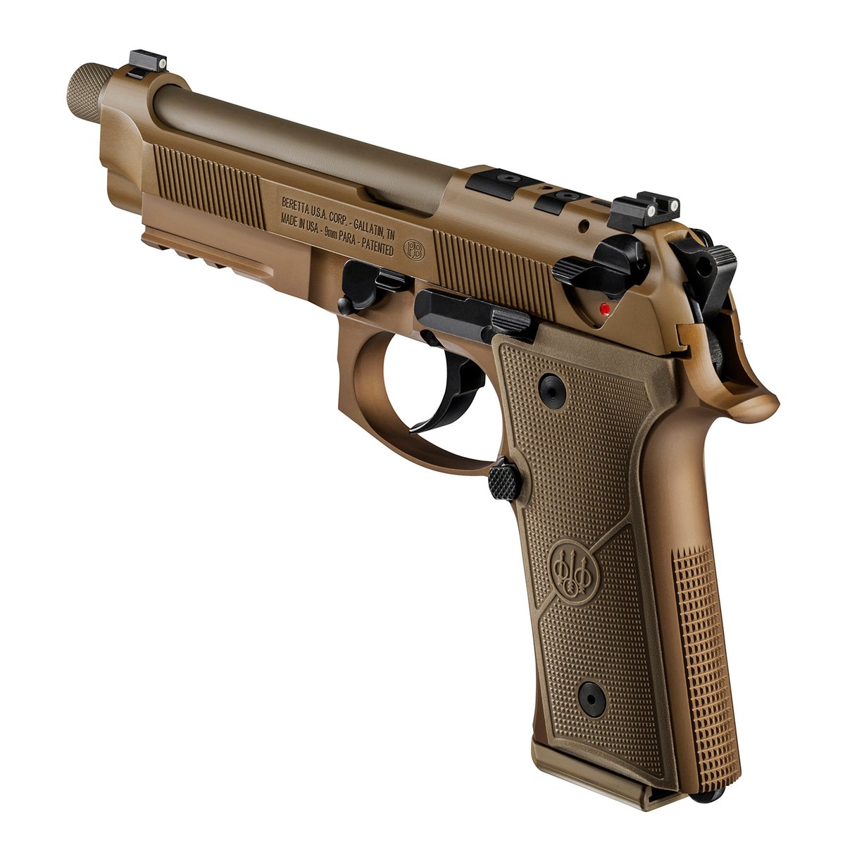 Beretta M9A4 9mm Luger 5.1in FDE Pistol - 18+1 Rounds - Image 3