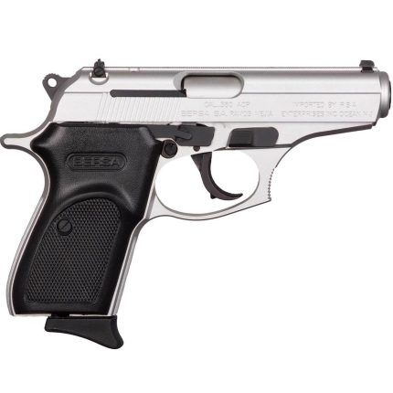 Bersa Thunder 380 Auto (ACP) 3.5in Satin Nickel Steel Pistol - 8+1 Rounds - Handguns | Rare Breed Triggers FRT - 15