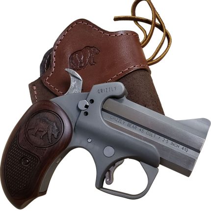 Bond Arms Grizzly 45 (Long) Colt/.410 3in Rosewood Pistol - 2 Rounds - Accessories | Rare Breed Triggers FRT - 15