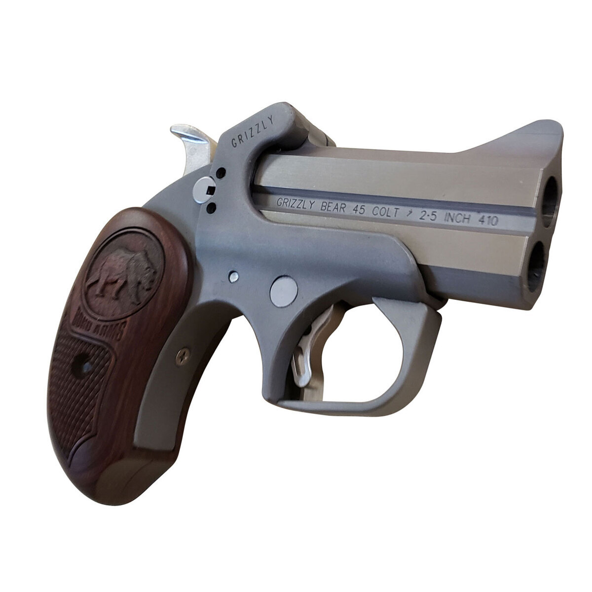 Bond Arms Grizzly 45 (Long) Colt/.410 3in Rosewood Pistol - 2 Rounds - Image 3