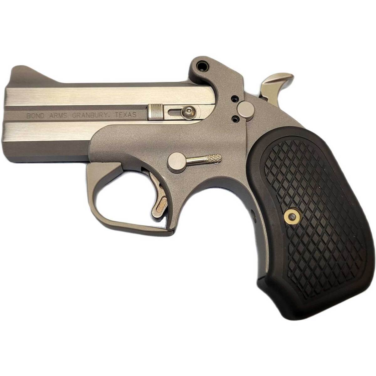 Bond Arms Rowdy XL 45 (Long) Colt/410 Gauge 3.5in Rough Stainless Steel Pistol - 2 Rounds - Image 2
