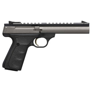 Browning Buck Mark Field Target 22 Long Rifle 5.5in Tungsten Gray Cerakote Pistol - 10+1 Rounds