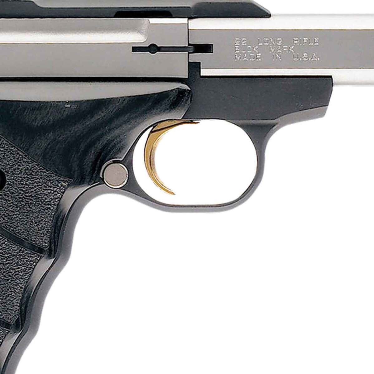 Browning Buck Mark Plus UDX 22 Long Rifle 5.5in Black/Stainless Pistol - 10+1 Rounds - Image 2