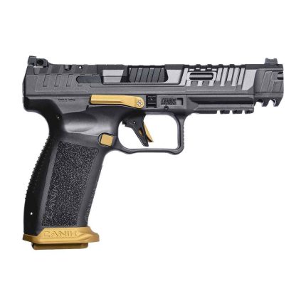 Canik SFX Rival 9mm Luger 5in Rival Gray Pistol - 18+1 Rounds - Handguns | Rare Breed Triggers FRT - 15