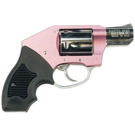 Charter Arms Chic Lady 38 Special 2in Black/Pink Revolver - 5 Rounds - Handguns | Rare Breed Triggers FRT - 15
