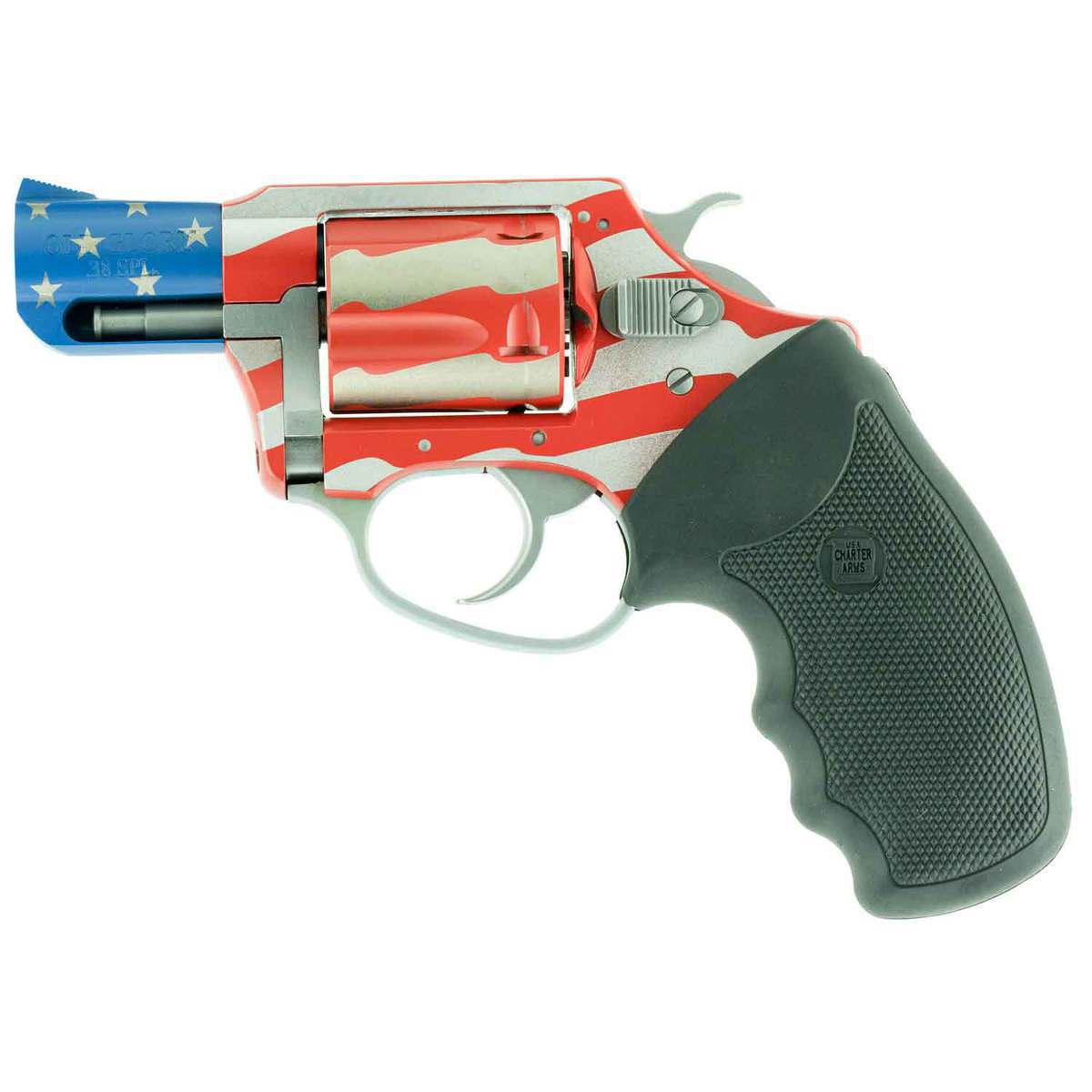 Charter Arms Undercover 38 Special 2in American Flag Revolver - 5 Rounds - Image 2