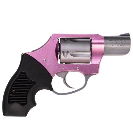 Charter Arms Pink Lady 38 Special 2in Matte Stainless/Pink Revolver - 5 Rounds - Shooting Gear | Rare Breed Triggers FRT - 15