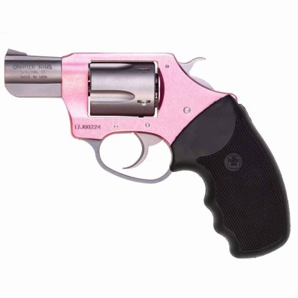 Charter Arms Southpaw 38 Special 2in Stainless/Pink Revolver - 5 Rounds - Accessories | Rare Breed Triggers FRT - 15