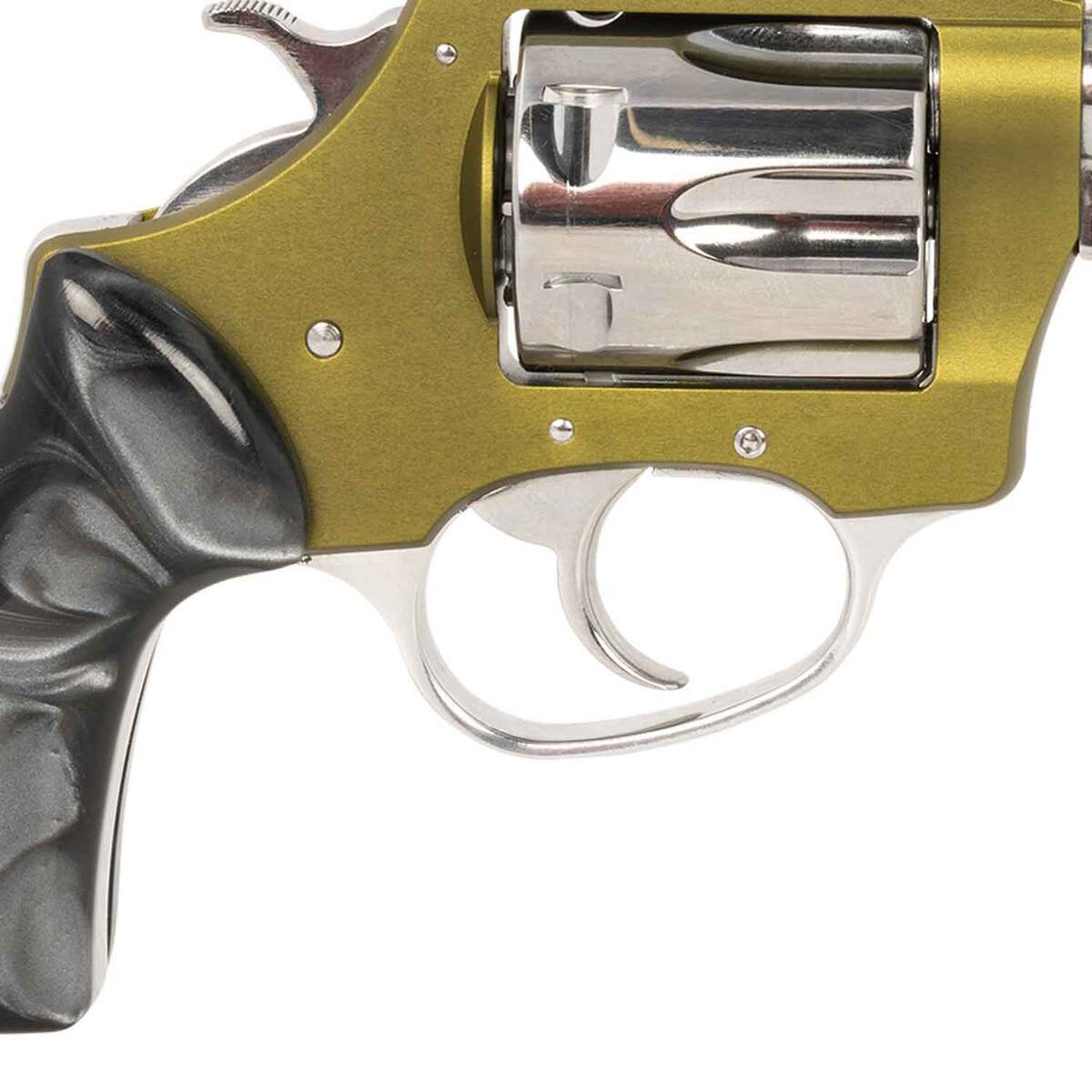 Charter Arms Undercover II 38 Special 2.2in High Polished Stainless OD Green Anodized Revolver - 6 Rounds - Image 3