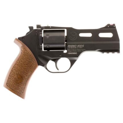 Chiappa Rhino 40SAR 357 Magnum 4in Black Anodized Aluminum Revolver - 6 Round - California Compliant - Handguns | Rare Breed Triggers FRT - 15