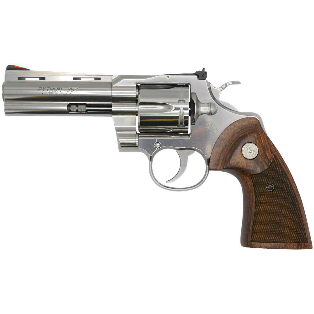Colt Python 357 Magnum 4.25in Stainless Revolver - 6 Rounds - Image 2