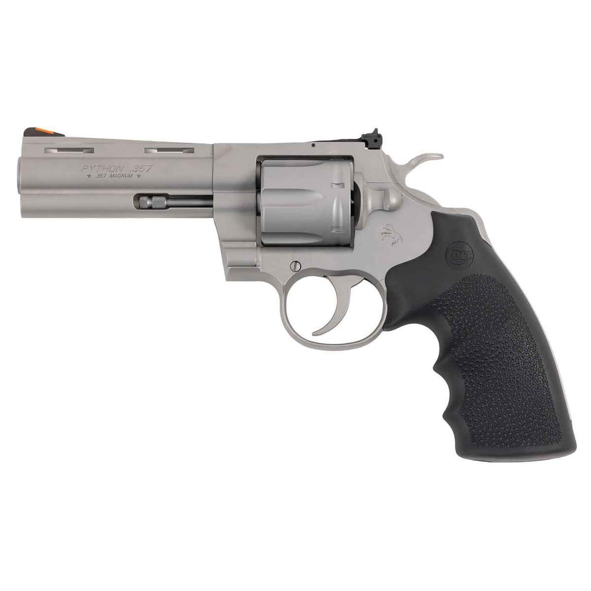 Colt Python 357 Magnum 4.25in Satin Stainless Steel Revolver - 6 Rounds - Image 2