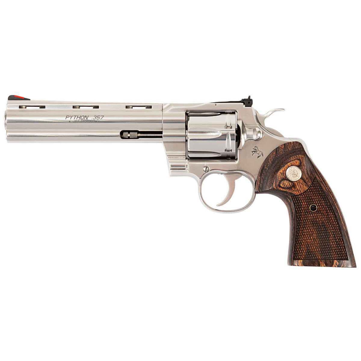 Colt Python 357 Magnum 6in Stainless Revolver - 6 Rounds - Image 2