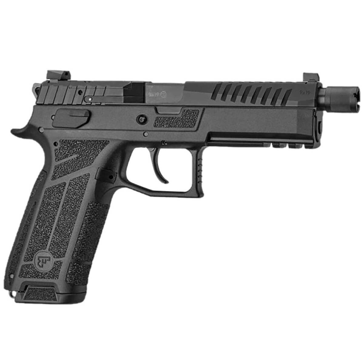 CZ P-09 F Nocturne 9mm Luger 4.53in Black Pistol - 21+1 Rounds