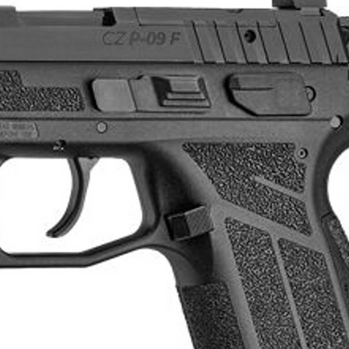 CZ P-09 F Nocturne 9mm Luger 4.53in Black Pistol - 21+1 Rounds - Image 3