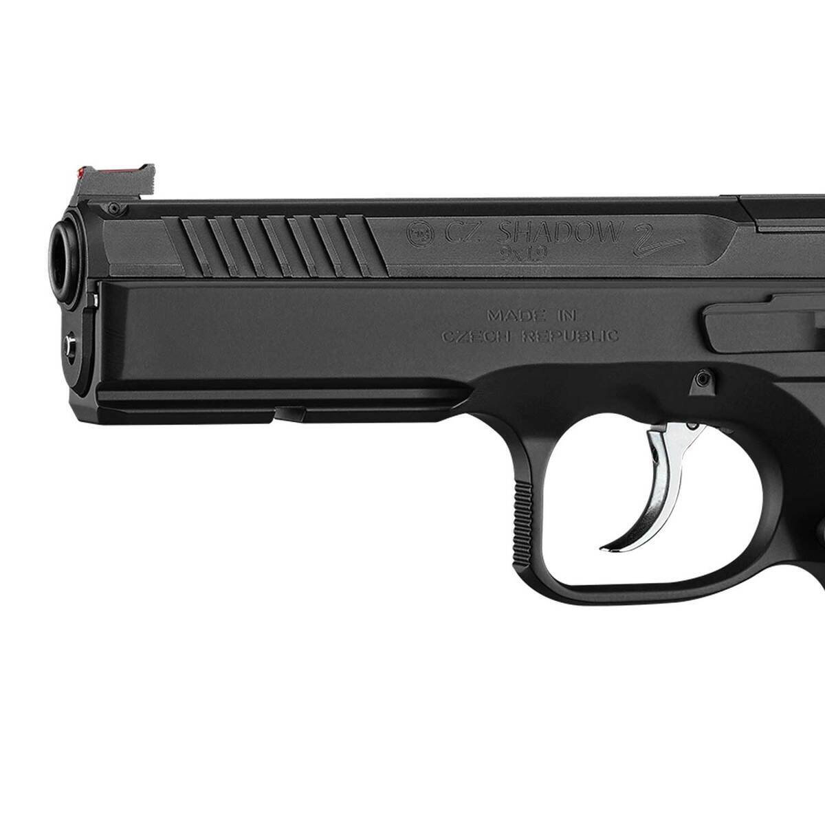 CZ USA Shadow 2 9mm Luger 4.89in Blackened Steel Nitride Pistol - 19+1 Rounds - Image 3