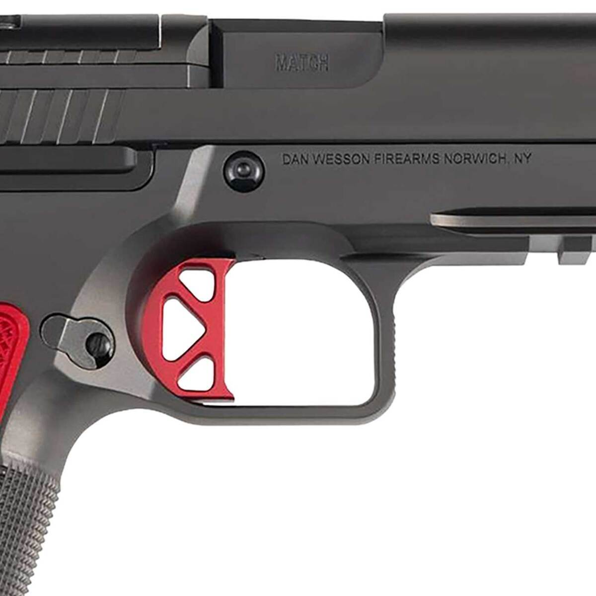 Dan Wesson DWX with Red Grip 9mm Luger 5in Black Pistol - 19+1 Rounds - Image 3