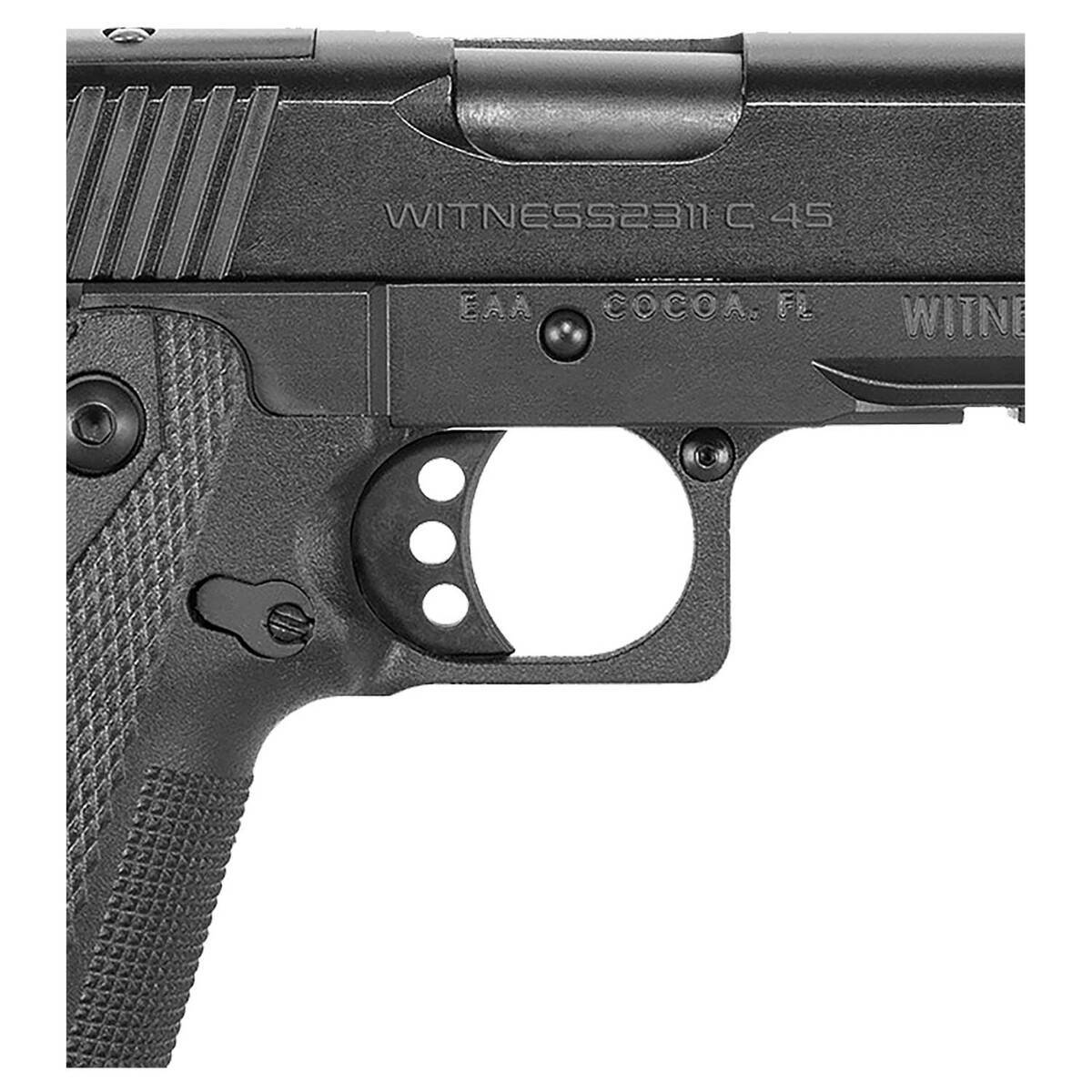 EAA GIrsan Witness2311 45 Auto (ACP) 4.25in Black Pistol - 11+1 Rounds - Image 3