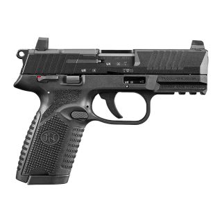FN 502 22 Long Rifle 4in Black Cerakote Pistol - 10+1 Rounds