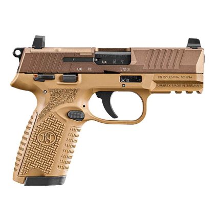 FN 502 MRD 22 Long Rifle 4in FDE Cerakote Pistol - 10+1 Rounds - Rifles | Rare Breed Triggers FRT - 15