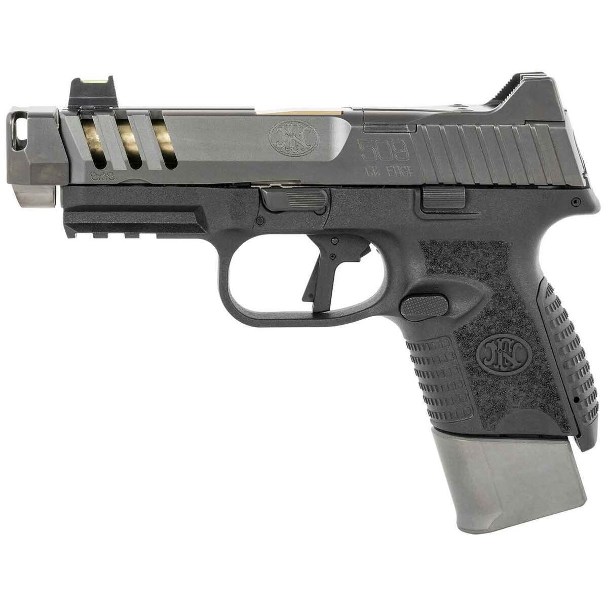 FN 509 CC Edge 9mm Luger 4.2in Graphite Pistol - 15+1 Rounds - Image 2